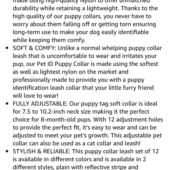 Puppy Collars - Picture 7 of 9